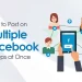 How to post on multiple facebook groups at once by socinator the best social media post automation tool