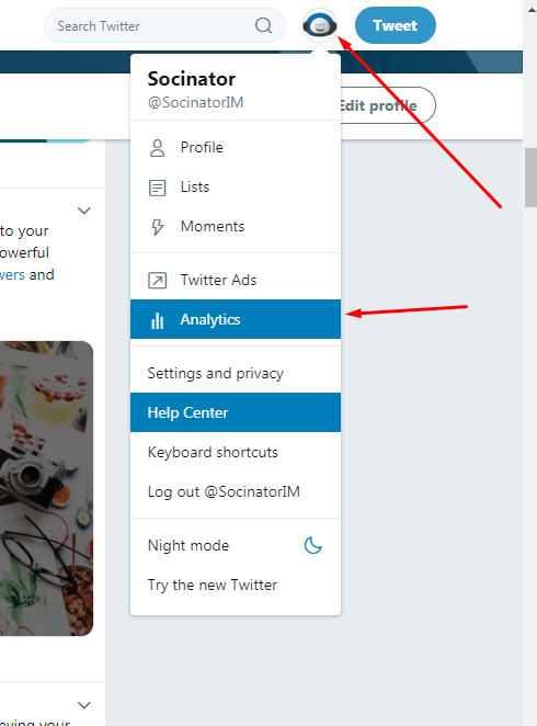 socinator_Twitter analytics