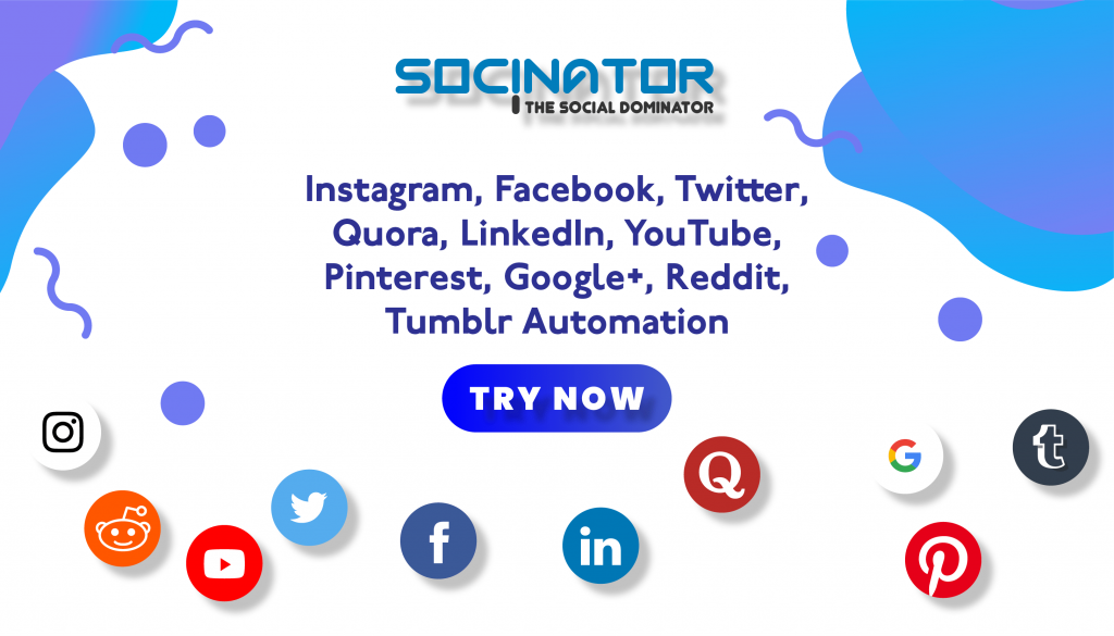 Socinator - try now