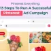 PInterest everything 13 steps to run a successful pinterest ad campaign bt team sociantor the best selling social media daily posting automation tool in the market