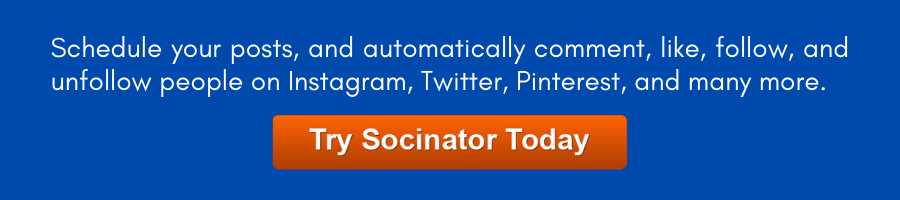 social media calender-socinator