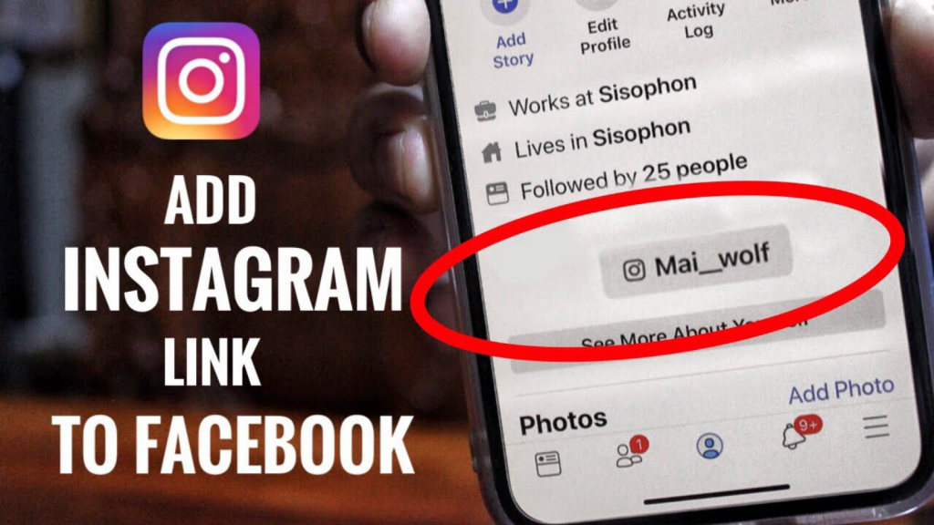 socinator_want to add instagram link to facebook bio