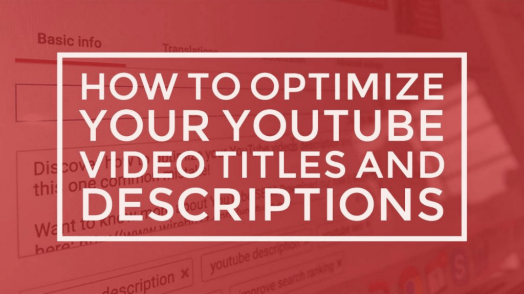 How to get views on YouTube by optimizing your video title