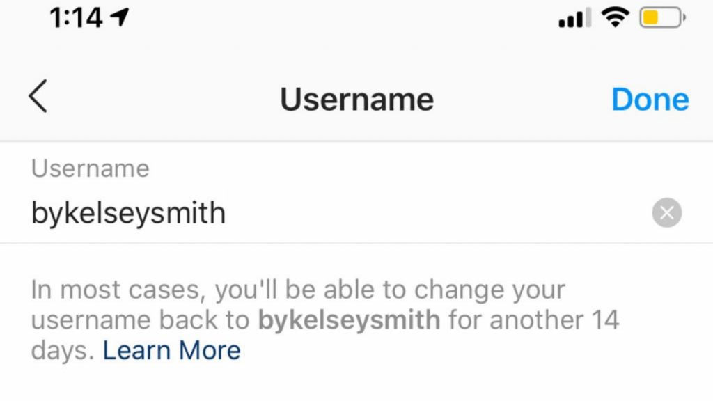 Instagram-username