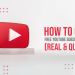 How To Get Free YouTube Subscribers Real & Quick