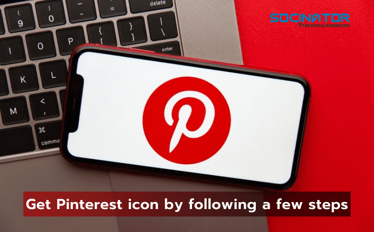 How to get Pinterest icon by following a few steps