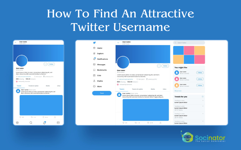 How To Find An Attractive Twitter Username or Handle?
