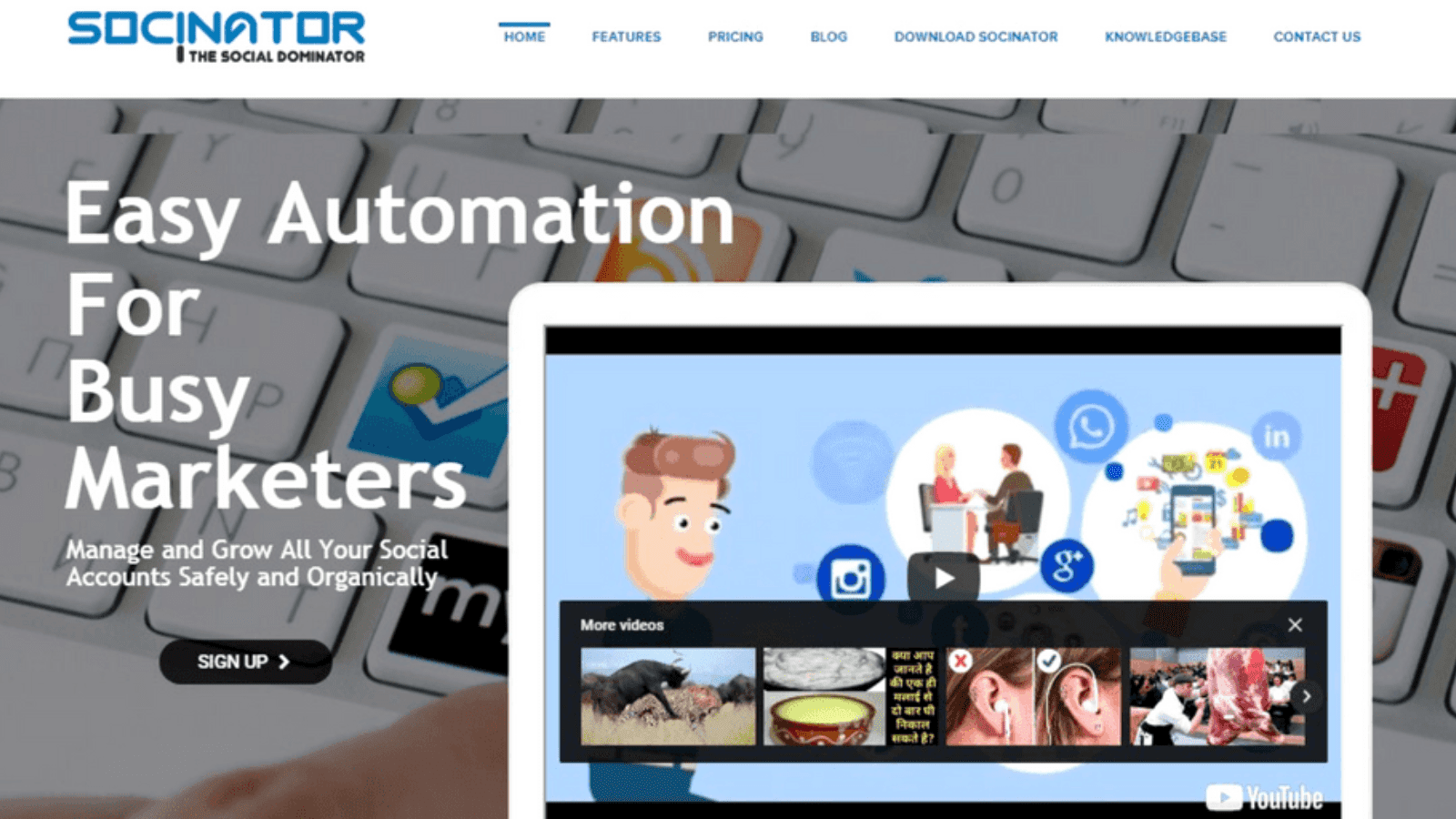 Socinator - easy automation