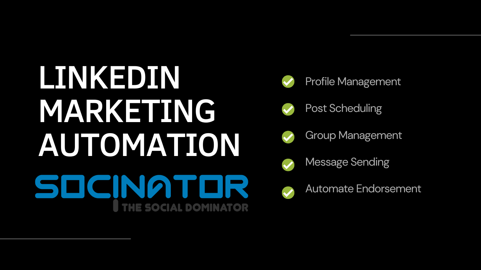 Socinator - linkedin-marketing-automation-with-socinator