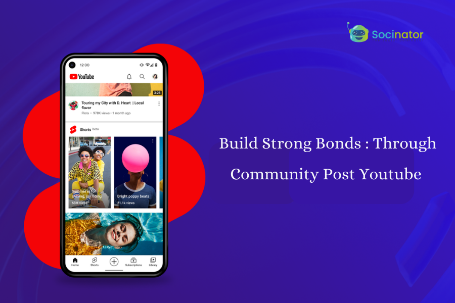 Build Strong Bonds : Through Community Post YouTube