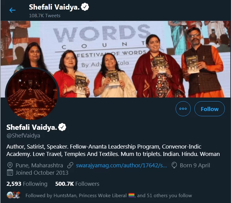 socinator_Twitter-Bio-Shefali-Vaidya