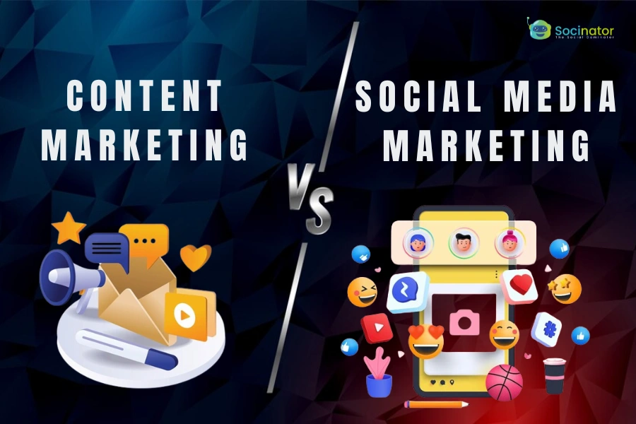 The Ultimate Guide to Content Marketing vs Social Media Marketing