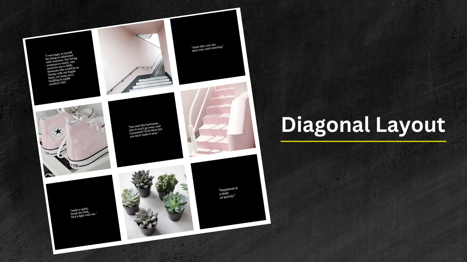 diagonal-instagram-grid-layout