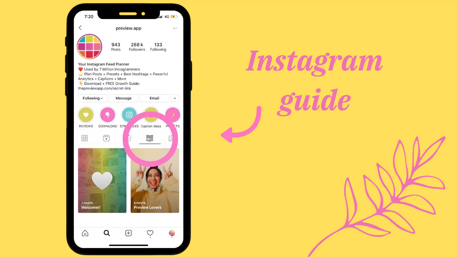 types-of-insta-guides