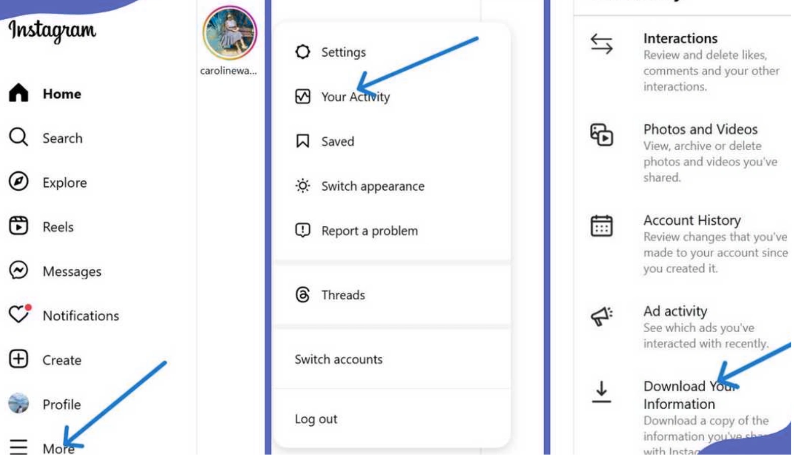 How to See Watch History on Instagram instagram-history
