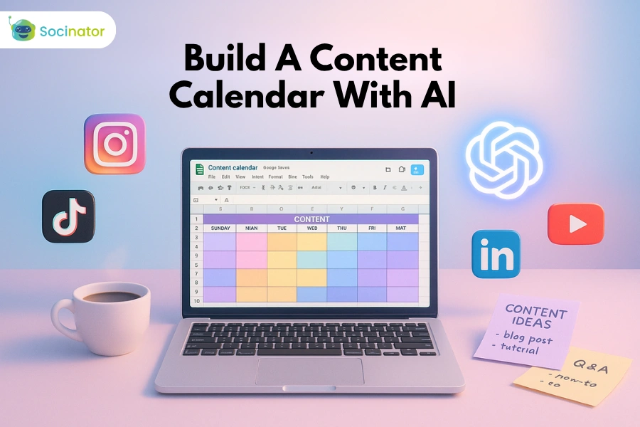 How To Use AI To Make A Content Calendar Template?