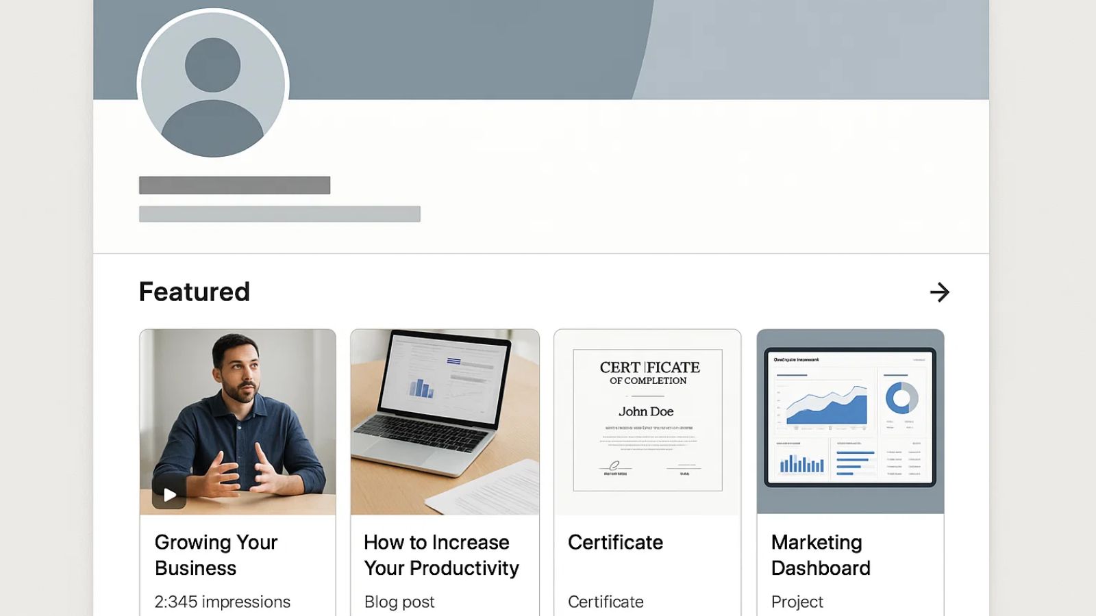 Linkedin-featured-section