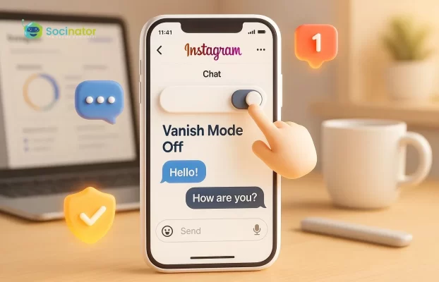 How to turn off Vanish Mode on Instagram easily?