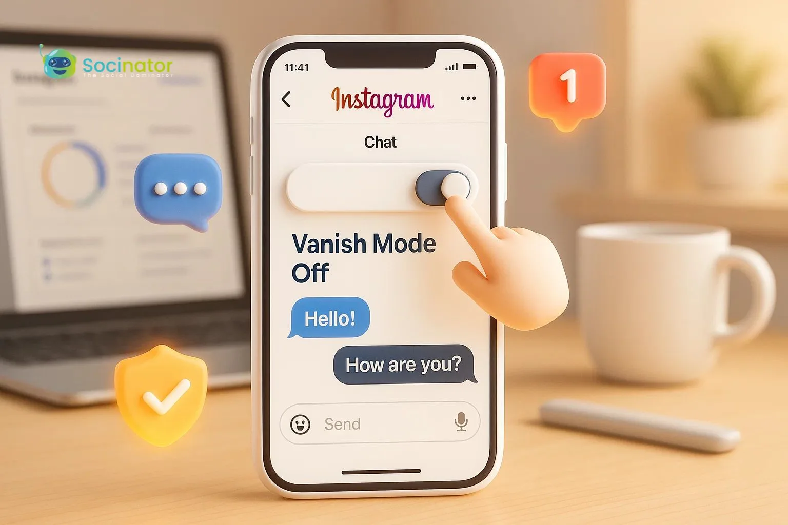How to turn off Vanish Mode on Instagram easily?