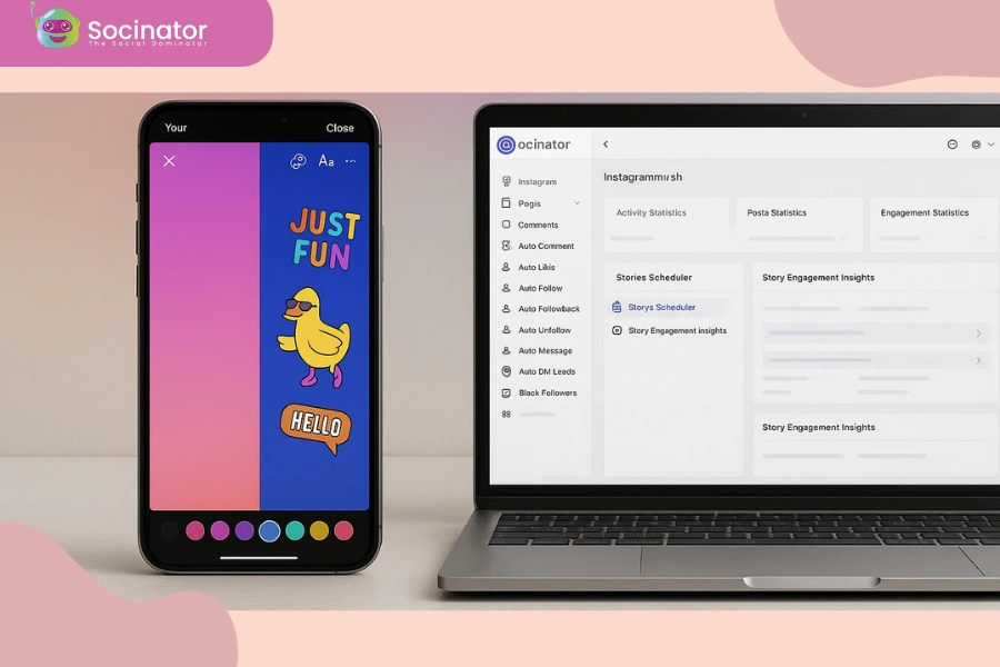 How To Change Background Color On Instagram Story?