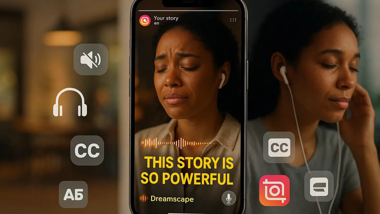Using Music, Captions & Voiceovers to Boost Story Retention Using-Music-Captions-Voiceovers-to-Boost-Story-Retention