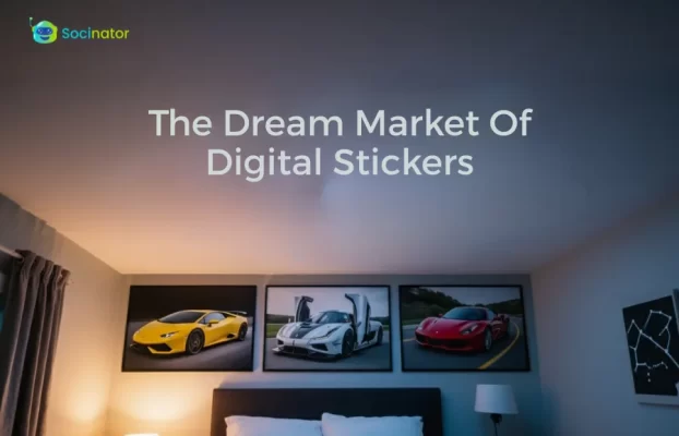 The Collector Of Impossible Stickers: Trading Decals Across Dream Markets Of Social Media