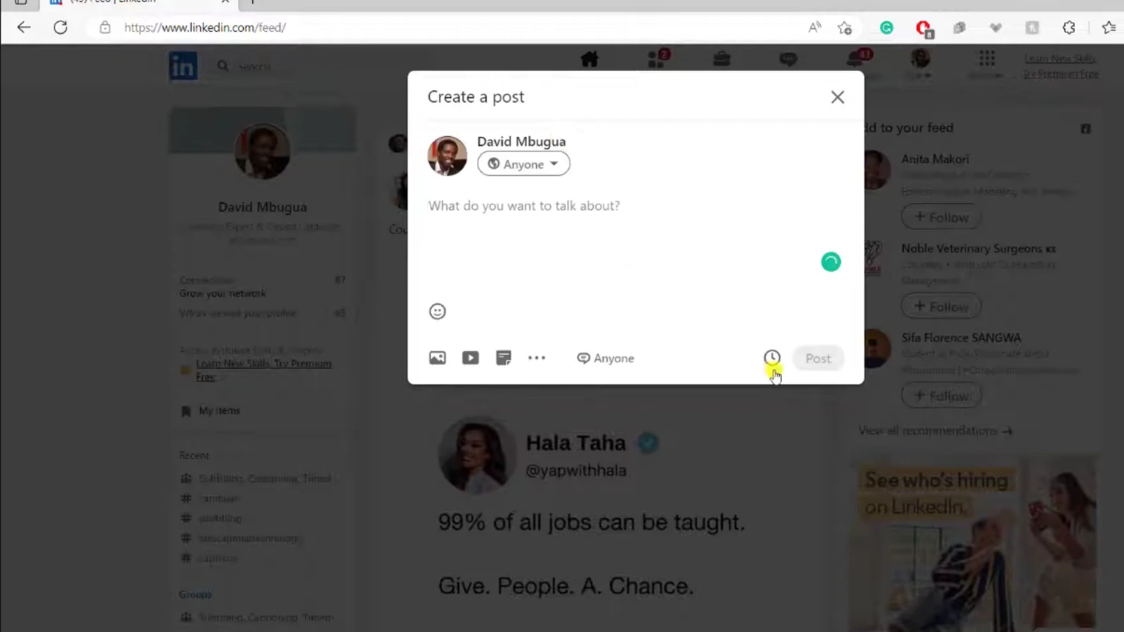 LinkedIn Scheduler schedule-linkedin-posts