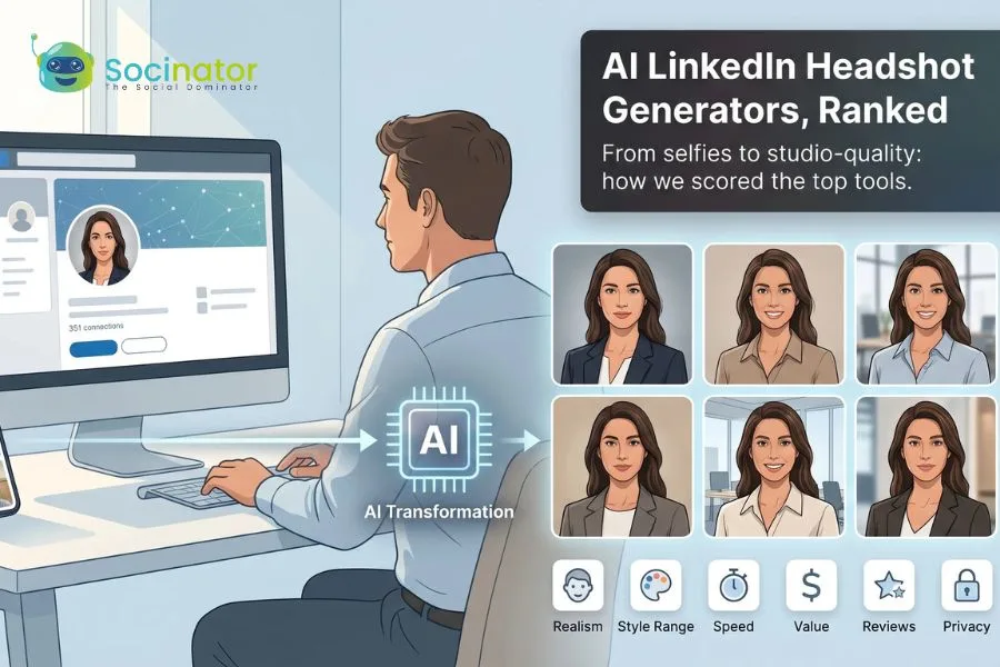 11 Best Online Headshot Generator for LinkedIn Tools: Which AI Photo Maker Wins?