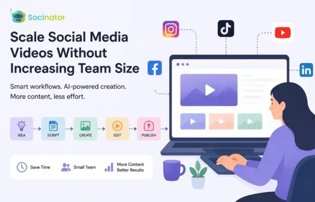 How Brands Can Scale Social Media Videos Without Increasing Team Size